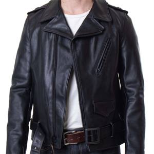 Blouson aviateur imperméable en cuir véritable 100% à bas prix pour hommes broderie personnalisée pour hommes - Product Image 6