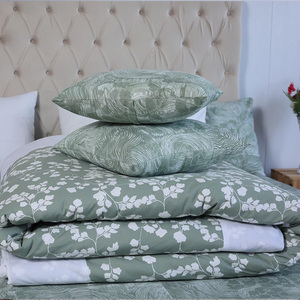 2025 hợp thời trang mềm bông <span class=keywords><strong>Comforter</strong></span> thiết lập với hiện đại hoa in máy có thể giặt & Trọng lượng nhẹ - Product Image 2