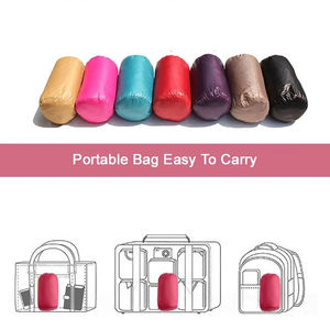 Manteaux d'hiver chauds en duvet personnalisés motif décoré veste à capuche bouffant coupe-vent tissu en toile - Product Image 2