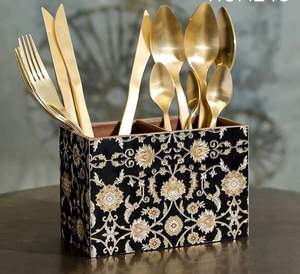 Serveur à salade 100% bois de manguier, accessoires de cuisine, produits écologiques, gadgets de cuisine - Product Image 2