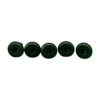 Vis à tête cylindrique hexagonale M5, pas de 0,7 mm x longueur de 12 mm, oxyde noir, adhésif, acier métrique classe 10