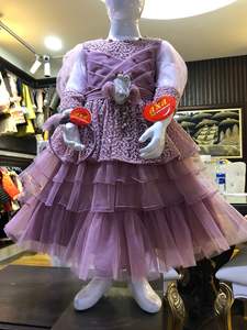 ชุดเดรสปาร์ตี้สำหรับเด็กผู้หญิงชุดกระโปรงไก่ผ้าซาตินปักลายดอกไม้สวยงามสำหรับฤดูใบไม้ผลิดีไซน์2023ที่ดีที่สุด - Product Image 2