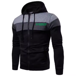 Sweat à capuche unisexe zippé en molleton de luxe 280 g/m² en coton 100 %, séchage rapide et respirant, style streetwear pour homme - Product Image 6