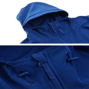 Chaqueta de concha suave para hombre, abrigo con logotipo personalizado, a prueba de viento, senderismo, con capucha, exterior, impermeable, Polar, Softshell, invierno, hinchada, 2026 - Product Image 4