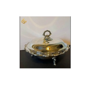 Olla caliente de comida redonda de alta calidad de diseño asequible, cocina metálica grande de calidad Superior y cazuela de comida de boda - Product Image 1