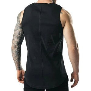 Débardeurs pour hommes avec logo personnalisé pour le jogging en plein air - Respirants, séchage rapide, coton/polyester, entièrement personnalisables, service OEM - Product Image 2
