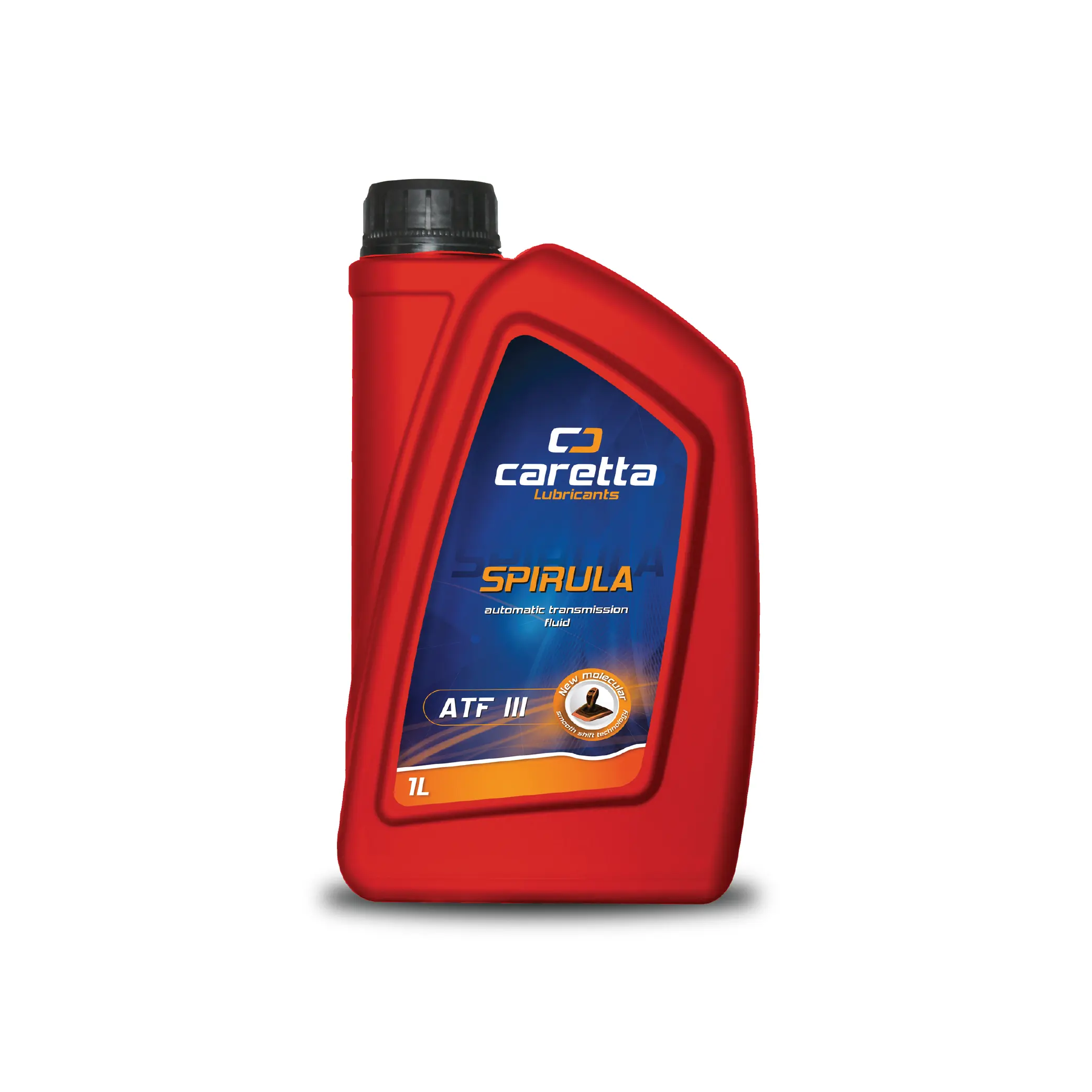 Трансмиссионное зубчатое масло Caretta Spirula ATF DX III, Лучшая цена, синтетическая смазка, 1 литр, смазка для пластиковых бутылок