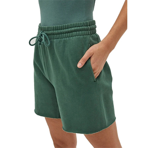 Saleh Enterprises Premium 100% Cotton Women Shorts Oversized Relaxed Fit Summer Fashion Casual Waterproof Breathable <b>Drawstring</b> - Product Image 4