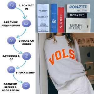 Customized Varsity Mock Neck Pullover Unisex <b>Grey</b> Mock Neck <b>Sweatshirt</b> Embroidered <b>Sweatshirt</b> For <b>Men</b> - Product Image 2