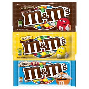 Bonbons au chocolat et beurre de cacahuète M&MS, format individuel 1,63 once (paquet de 24) prix de gros Délicieux bonbons au chocolat et cacahuète M&M - Product Image 5