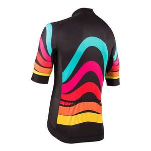 Maillot de cyclisme professionnel pour hommes, en polyester lisse, respirant, confortable et adapté aux longues sessions de vélo - Product Image 2