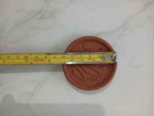 Artisanat en argile artificielle artisanale économiseur et adoucisseur de sucre brun en argile de style ange en terre cuite - Product Image 5