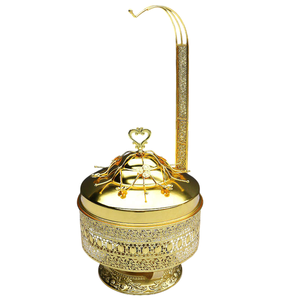 Wedding Luxury Chaffing Stainless Steel Chef <b>Food</b> <b>Warmers</b> Chaffing Buffet Chafing Dish - Product Image 2