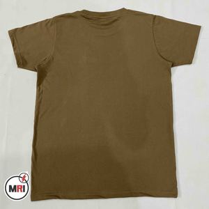 Vente en gros de t-shirts de haute qualité respirants en coton biologique 100% avec impression de silicone demi-manches avec logo personnalisé pour hommes - Product Image 2