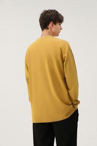 Camiseta de Manga Corta Unisex para Hombre, Diseño Personalizado, de Lona Sólida Transpirable, Mezcla de Poliéster/Algodón de Alta Calidad de 380 g/m² - Product Image 3