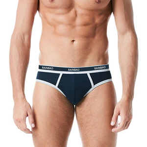 <span class=keywords><strong>Berserk</strong></span> Ropa interior para hombre Calzoncillos de algodón de tiro bajo Color personalizable Calzoncillos suaves - Product Image 1