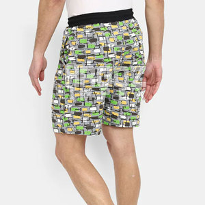 Pantalones cortos informales para hombre más vendidos 100% algodón secado rápido transpirable cintura media patrón sólido diseño de logotipo personalizable - Product Image 2