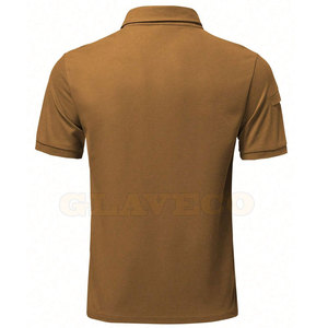 Camisetas de Moda para Hombre, Tejido Sólido, Estilo Casual, Secado Rápido, Manga Corta con Diseño de Bolsillo, Alta Calidad - Product Image 2