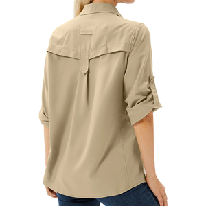 Gran oferta, camisas formales de talla grande para mujer con estilo a la moda, diseño personalizado, camisas formales informales ajustadas de Color sólido - Product Image 2