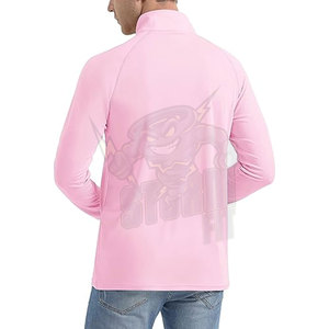 Camisas de rendimiento personalizadas al por mayor Upf50 de manga larga para pesca y jogging de secado rápido con protección UV diseño transpirable - Product Image 4