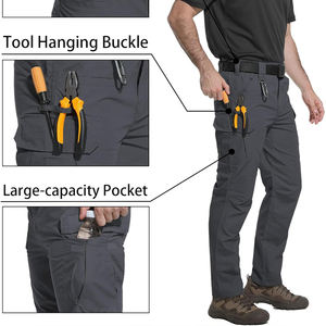 High Quality Men's Waterproof Breathable Winter Windbreaker Jacket Casual Multi Pockets Large Size Oxford Fabric Pants - Product Image 5