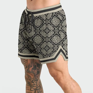 Pantalones Cortos Deportivos de Baloncesto para Hombre, Sublimados, de Malla Micro, Nueva Tendencia, Estilo Casual, Proveedor al por Mayor OEM - Product Image 5