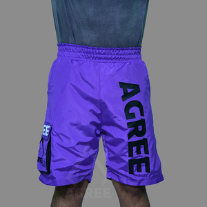 Shorts Bermuda Décontractés et Confortables en Tissu Toile 100% Polyester Écologique avec Ceinture Élastique, Imperméables et Coupe-Vent avec Poches - Product Image 2