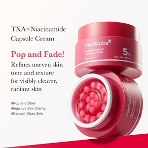 Medicube TXA + Niacinamide Capsule Crème-Made in Korea Crème Éclaircissante Apaisante Nourrissante Coréenne Soins de la Peau Cosmétiques Coréens - Product Image 2