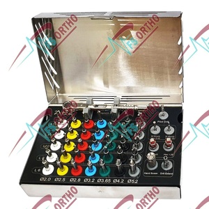 Dental Implant 35 Integral Stopper Drills with <b>Drivers</b> and Keys Complete Kit - Product Image 3