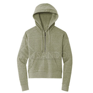 เสื้อมีฮู้ดสำหรับผู้หญิงเสื้อฮู้ดซิปไซส์ใหญ่พิเศษ - Product Image 6
