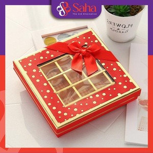 Personalizable Papel Kraft Chocolate Caja de Pastel de San Valentín Bio-Degradable Etiquetas Embalaje de Alimentos Encantador Regalo de Navidad Idea Especial - Product Image 2