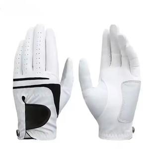 Gants de golf en cuir Cabretta pour hommes de haute qualité Norme internationale personnalisable et durable Fabrication directe - Product Image 1