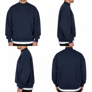 Sudadera con Capucha Extra Grande de Felpa con Estampado de Dibujos Animados Personalizada para Hombre, Ropa de Calle Otoñal - Product Image 1