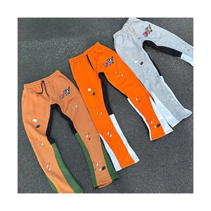 Conjunto Deportivo de Alta Calidad para Hombre, Informal, Grueso, 100% Algodón, Transpirable, con Capucha, Logotipo Personalizado, Chaqueta con Cremallera Completa - Product Image 1