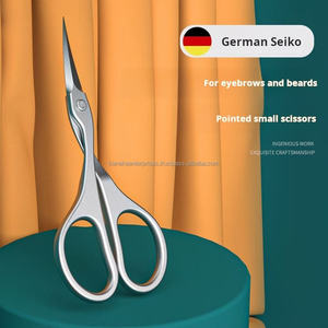 Tijeras de Uñas Profesionales de Alta Calidad Estilo Alemán, Herramienta de Belleza para Cortar Cutículas, Eliminador de Piel Muerta, Acero Inoxidable - Product Image 4