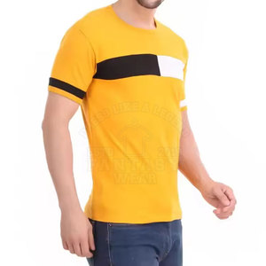 Nouveauté T-shirt pour homme Design minimaliste Tissu de haute qualité Coupe confortable Vêtements décontractés de tous les jours Prix de gros - Product Image 4