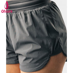 Services OEM Shorts de compression de gymnastique en cours d'exécution en différentes tailles des prix abordables Shorts de compression pour hommes teints en couleur unie - Product Image 4