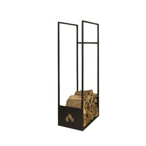 Porte-bûches en fer autoportant extérieur tendance pour stocker des bûches coupées dans le jardin ou l'arrière-cour couleur de forme de taille personnalisée - Product Image 3