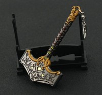 Hash Sign Porte-clés Thor en métal personnalisés Dieu de la guerre Porte-clés et mini porte-clés de mode Porte-clés cadeaux de collection