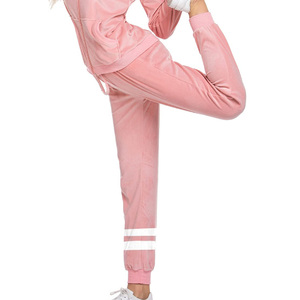 Survêtement à manches longues pour femmes/Survêtement confortable de couleur unie pour femmes, vêtements d'extérieur à fermeture éclair, fabricant OEM - Product Image 2