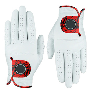 Toutes les tailles disponibles Logo personnalisé Gants de golf professionnels en peau de mouton pour hommes Gants de golf en cuir Cabretta personnalisés OEM pour hommes - Product Image 5