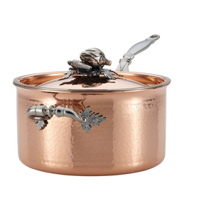 Poêle à frire écologique de luxe simple avec couvercle, compatible four et tous feux, personnalisable, commande en gros - Product Image 4