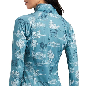 Camisas de Equitación Elegantes de Alta Calidad para Mujer, Estampadas, de Manga Larga, Secado Rápido, Transpirables, Uniformes Ecuestres - Product Image 5