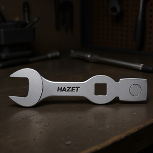 Clé à douille Hazet 3/4'' à 12 points avec 2 faces de frappe pour usage professionnel - Product Image 3