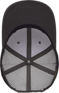 Gorra de camionero de 6 paneles lisa al por mayor gorra de camionero de espuma Premium de malla con logotipo bordado impresión personalizada profesional - Product Image 3