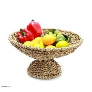 ถาดเสิร์ฟสานมือจากหญ้าทะเล สำหรับตกแต่งบ้าน ใช้ในบ้าน ขนาดและสีตามสั่ง ยี่ห้อคิงคราฟท์เวียด ผู้ผลิตจากเวียดนาม ขายส่ง - Product Image 4