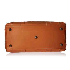 Bolsa de Viaje de Cuero Impermeable de Gran Capacidad, Calidad Premium de Lujo, con Cierre y Correa de Transporte Ajustable, Ligera - Product Image 4