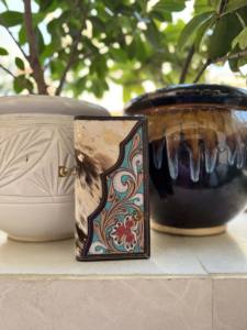 Western Style Cowhide Fur Leather Men's Long <b>Wallet</b> Hand Tooled Carving Hot Sale Fashion Stylish <b>Cash</b> Holder Gift for Him - Product Image 5