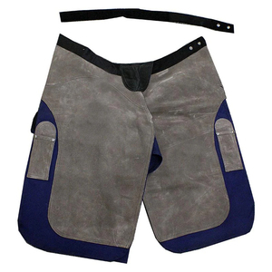 2026 OEM Tablier de maréchal-ferrant en acier inoxydable renforcé, résistant à la chaleur, avec porte-outils, sangles de jambe réglables à dégagement rapide et multi-poches - Product Image 1