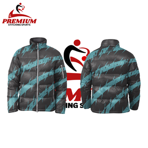 Chaqueta acolchada OEM para mujer con nuevo diseño Chaqueta con cuello de invierno con cremallera completa y burbujas - Product Image 4